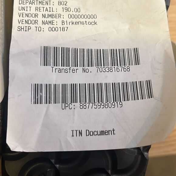 New Birkenstock Arizona Big Buckle High Shine Sandals 6.5 Medium/Narrow $190 - Picture 9 of 11